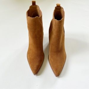 Marc Fisher Gadri Brown Suede Boots size 8.5
